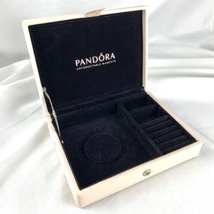Pandora leather Bracelet and charm case